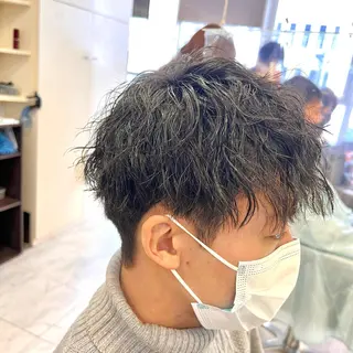 パーマ メンズ アグヘアーシータ所属・🤩メンズカット/ パーマ山本🤩のヘアスタイル