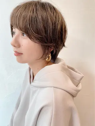 ショート カラー メンズカット特化柏駅 徒歩3分LOUのヘアスタイル