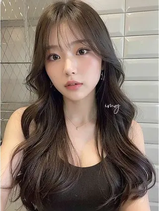 ロング カラー ヘアアレンジ 🫧新宿 髪質改善 /サスケ🫧のヘアスタイル