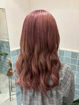 カラー 🍎エクステ/暖色 カラー🍎あyaかのヘアスタイル