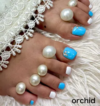 ネイル orchid ♡オーキッドのネイルデザイン
