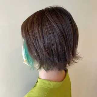 ショート カラー hair design BRAT所属・岩崎 よしの /BRAT/築地口のヘアスタイル