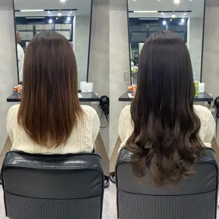 ロング カラー ヘアアレンジ ar+ ❤︎ maiのヘアスタイル