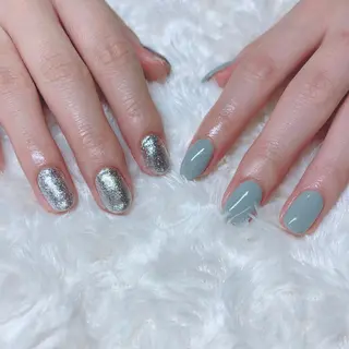 カラー ネイル Cozy_ ilumのネイルデザイン