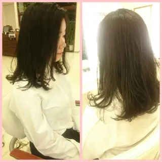 セミロング Hair VERDEのヘアスタイル