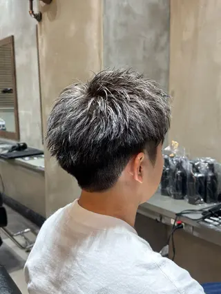 ショート カラー メンズ hair rescue kapra所属・笹部 輝琉のヘアスタイル