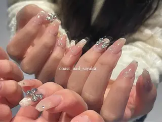 ネイル HOSHI ⭐️辻堂 /藤沢ガーリーネイルのネイルデザイン