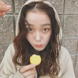 ロング 高橋 みく/ minim 暖色のヘアスタイル