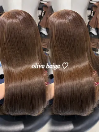 ロング カラー 韓国レイヤー×モテ髪 /MITSUKI🤍のヘアスタイル