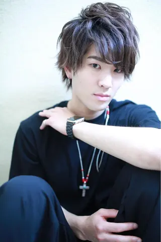 ショート カラー パーマ ヘアアレンジ メンズ キッズ ネイル マツエク・マツパ premier modelsのヘアスタイル