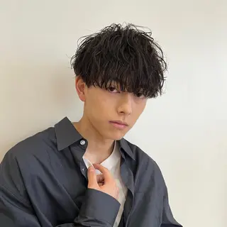 メンズ 神戸美容室 マオのヘアスタイル