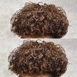パーマ メンズ 渋谷サーフカール アメカジ美容師のヘアスタイル