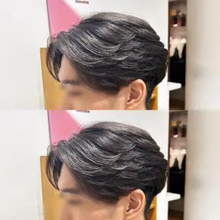 ショート パーマ メンズ Koki☘️/ メンズ特化のヘアスタイル