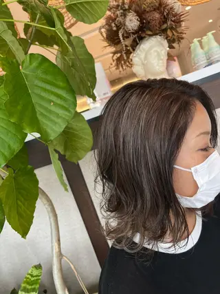 ミディアム 和田 琉々香のヘアスタイル