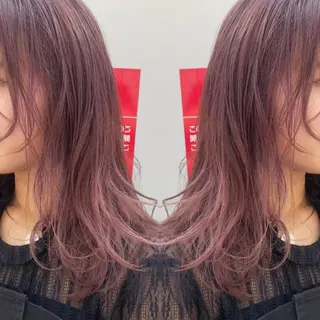 セミロング カラー ヘアアレンジ 竹内啓太 ボブのヘアスタイル