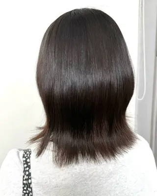 ミディアム 🔆髪質改善 透明感 カラー🔆佐々木貴仁のヘアスタイル