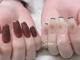 ネイル 芦辺 香奈のネイルデザイン