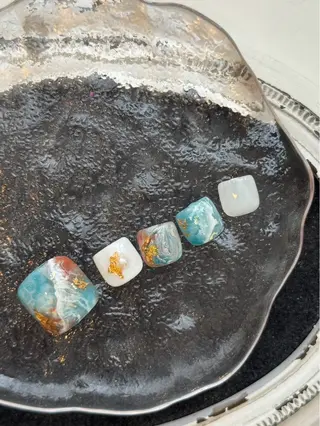 ネイル ネイルズミンティア江坂所属・長田 千里のネイルデザイン