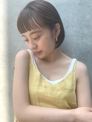 ミディアム 川本 裕🌿のヘアスタイル