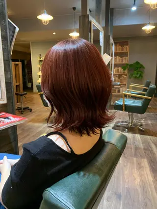 ショート カラー Hair design D.(ヘアデザインディードット)所属・河村 健太のヘアスタイル