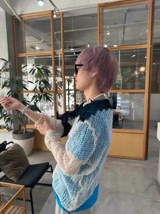 カラー メンズ 🪐FERIA北千里 ほのか🪐のヘアスタイル