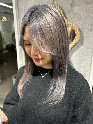 ロング 松塚 蒼のヘアスタイル