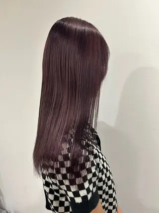 ロング カラー merc.🕊大西‎ 香瑚のヘアスタイル
