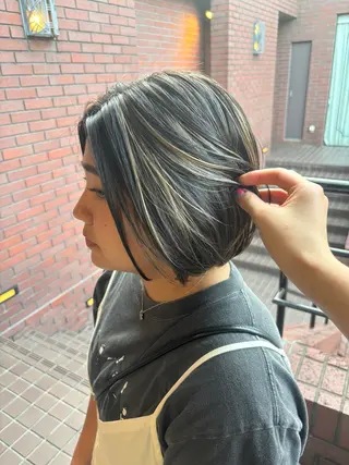 カラー ハイトーン/ ハイライト真柚🍨のヘアスタイル