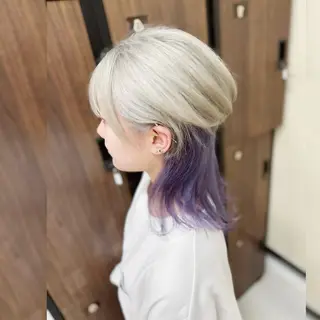 ミディアム カラー YURI ✨のヘアスタイル