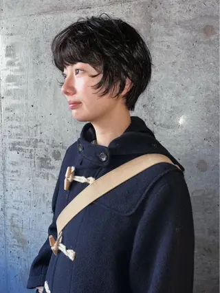 ショート aco/名古屋.栄 ボブ/透明感カラーのヘアスタイル