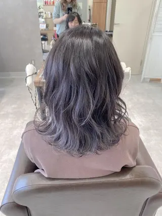 ミディアム 【髪質改善　艶髪】 布川　莉穂のヘアスタイル