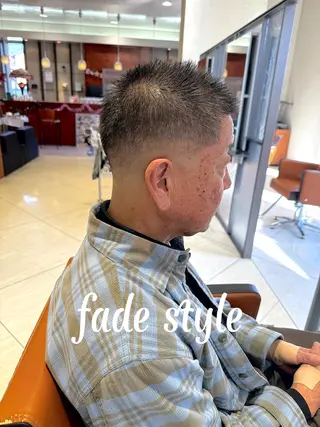 ショート 山中 翔平のヘアスタイル