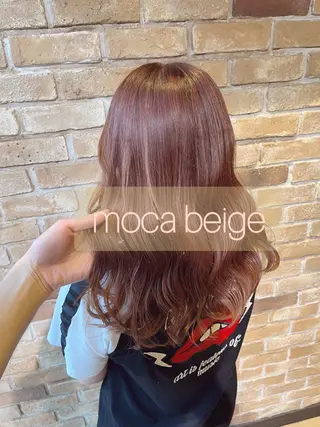 ロング 🧡ミルクティー/ レイヤー🧡ショウナのヘアスタイル