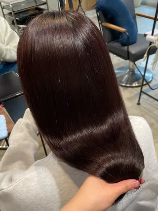 ロング 暖色カラー🌺／ 髪質改善🌿／ゆうかのヘアスタイル