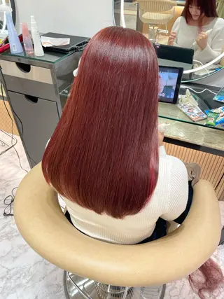 ロング カラー 韓国風/亀之園 涼のヘアスタイル