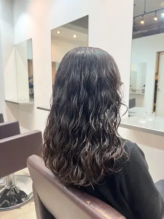 セミロング スパイラルパーマ /神野のヘアスタイル