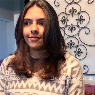 ミディアム カラー ヘアアレンジ メンズ 表参道Lise おおいしおりのヘアスタイル