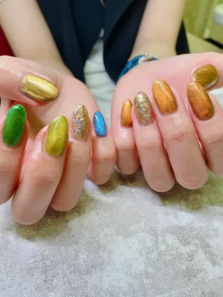 ミディアム JNA認定講師🌸 RIEのネイルデザイン