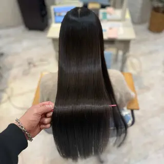 ロング 店長✨レイヤー✖️ 髪質改善✖️韓国ヘアのヘアスタイル