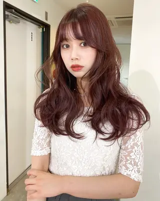 ロング NIKO  saga hairmake所属・YAMADA AIKAのヘアスタイル