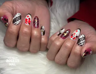 ネイル access nailのネイルデザイン