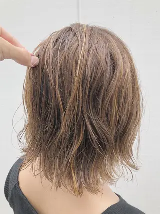 ショート カラー ノグチ ユウキ/ボブのヘアスタイル