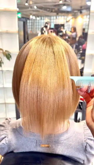 海老沼 佳緒のヘアスタイル