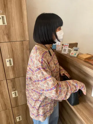 ショート カラー パーマ指名No1 /namiのヘアスタイル