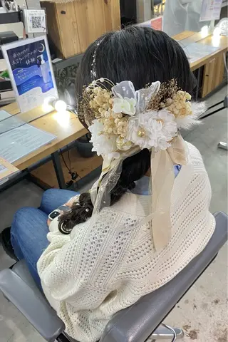 ヘアアレンジ 菊地 紗矢のヘアスタイル