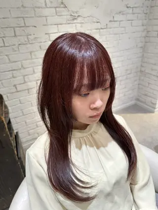 セミロング issaアカデミー所属・渡邊 七海のヘアスタイル