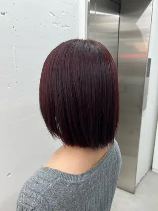 ミディアム カラー あすか JILLSTUDIOのヘアスタイル