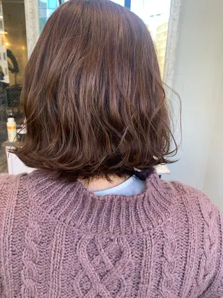 パーマ 小沼采唯👧🏼 海好きオヌちゃんのヘアスタイル