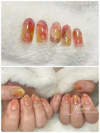 ネイル フルリール 【プライベートサロンのネイルデザイン