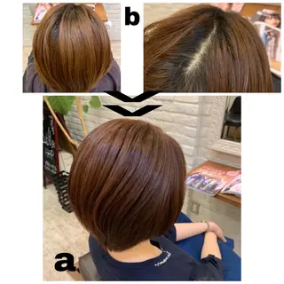 ショート カラー SHANTi 飯塚 ヘアセット/髪質改善のヘアスタイル